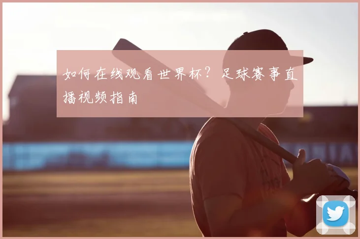 如何在线观看世界杯?足球赛事直播视频指南