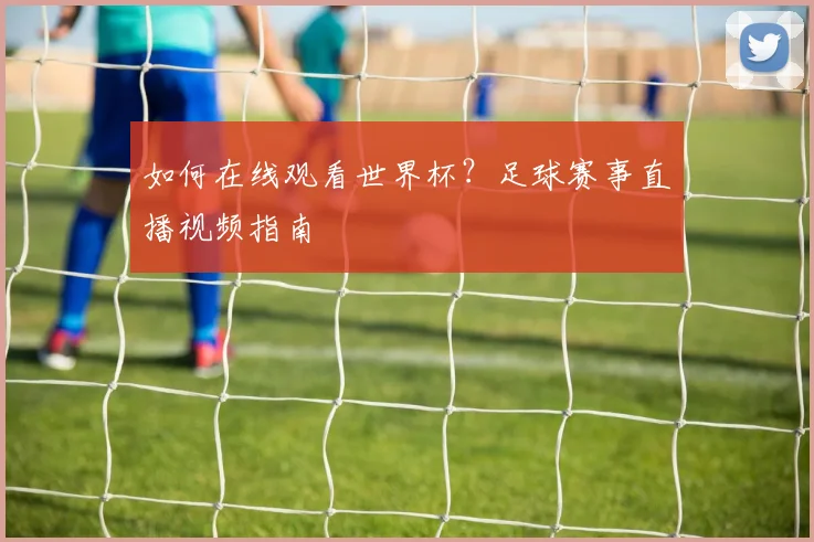 如何在线观看世界杯?足球赛事直播视频指南